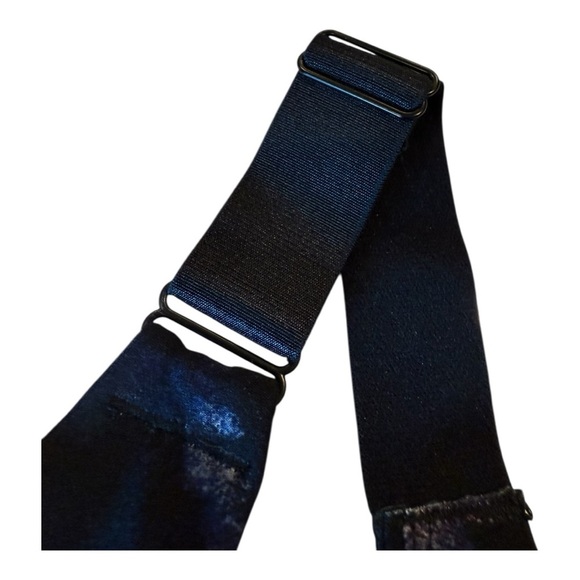 RISE Dynamic Racer Back Compression Cami Workout Top NEW Size 1X Black Purple - Picture 13 of 16